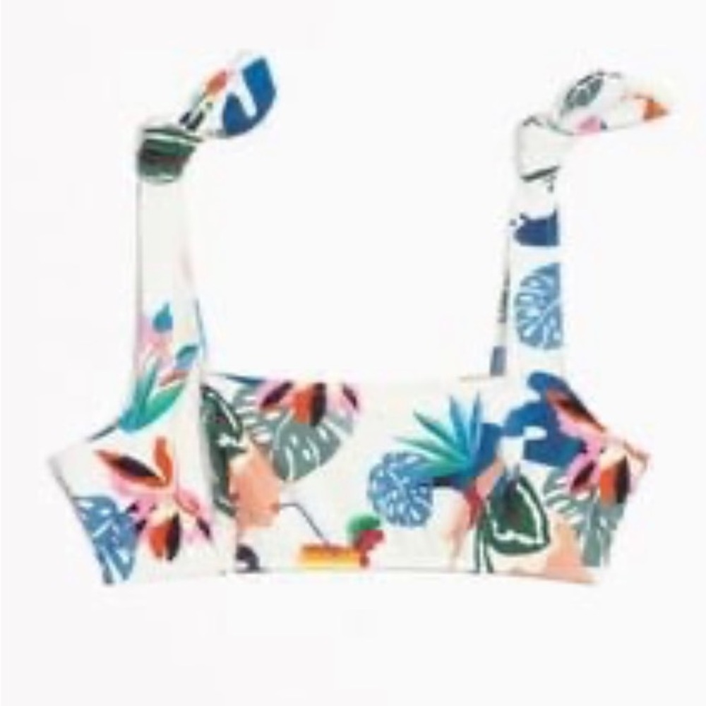 & Other Stories Tropical Flower Paradise Swim Bikini Top